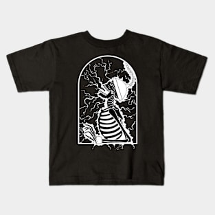 Electro skull Kids T-Shirt